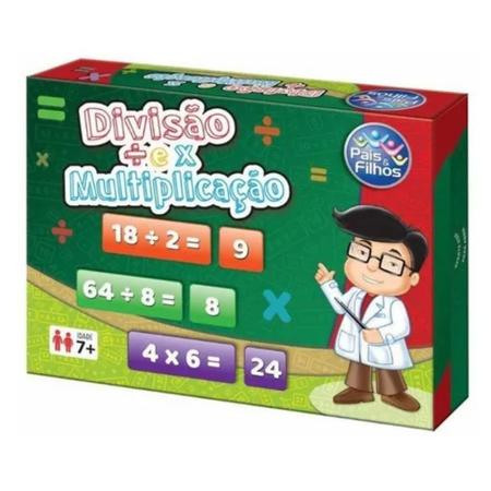 Kit Tabuada de Multiplicação e Divisão - Canequeiro Store - Brinquedos  Educativos - Magazine Luiza