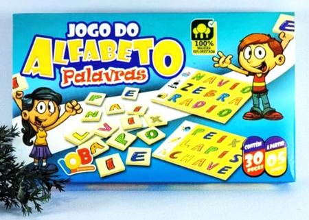 Jogo do Alfabeto Letras Educativo - IOB BRINQUEDOS C06 - Tem Tem Digital -  Brinquedos e Papelaria, aqui tem!