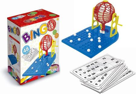 Jogo de Bingo com 48 Cartelas 1 Globo Giratório 90 Bolinhas - Toia - Jogo  Bingo Infantil - Magazine Luiza