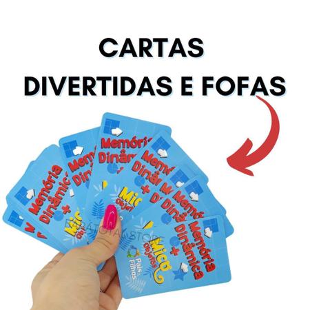 Jogo de cartas para pais e filhos - Quem sabe mais?