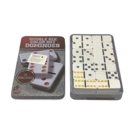 Ogo domino profissional classico tabuleiro com estojo 28 pecas