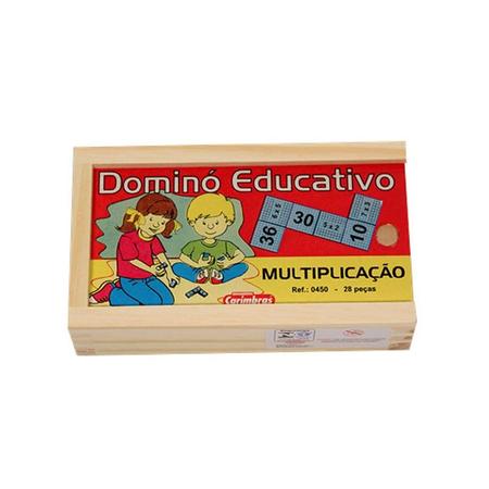 Jogo Educativo de Matemática Pedagógico Dominó de Subtração - Carimbras -  Jogo de Dominó, Dama e Xadrez - Magazine Luiza