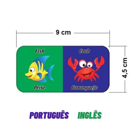 APRENDENDO AS CORES EM INGLÊS COM DOMINO GAME.