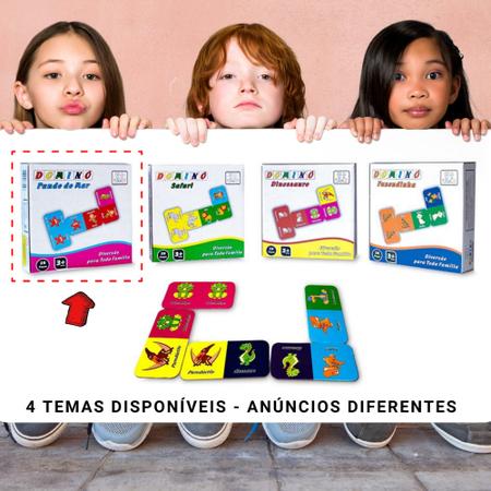 JOGOS DE DOMINO INFANTIL TAFEPLAS 50