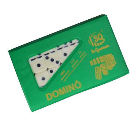 Domino Profissional De Osso Com 28 Pecas 5mm Art Game – Papelaria