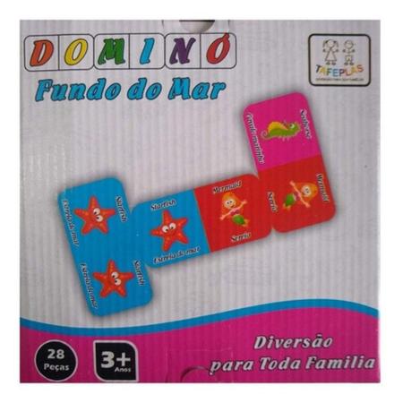 JOGOS DE DOMINO INFANTIL TAFEPLAS 50