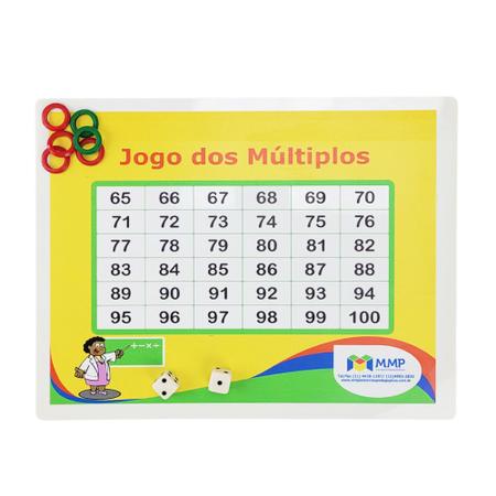 Jogo Educativo de Matemática e Pedagógico Quatro Operações - MMP -  Brinquedos Educativos - Magazine Luiza