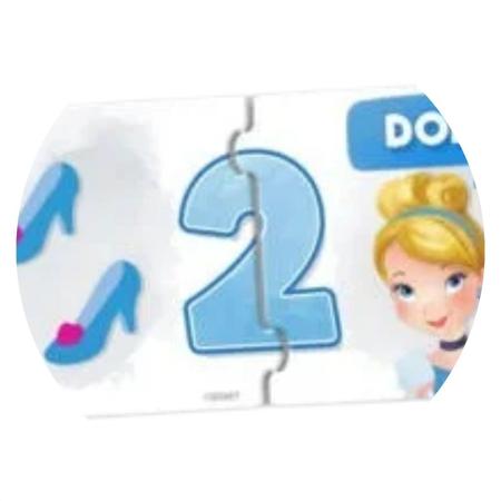 Jogo Educativo Números Disney Princesa 30 Unidades 2022 Mimo