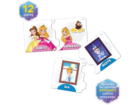 Princesas Disney, Educativo, Jogo dos Opostos - Mimo Play - Mimo Toys