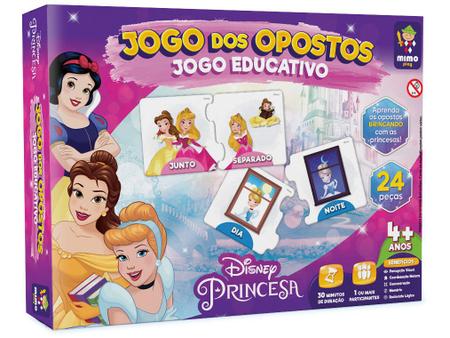 Jogue Princesas Disney: Jogos De Mesa De Festa, um jogo de Princesas