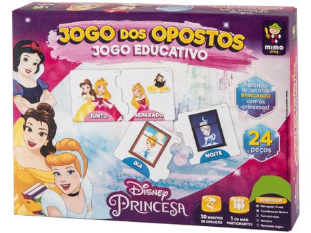 Jogo Educativo, Mimo, Princesas, Jogo dos Opostos, Multicor