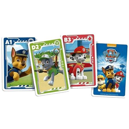 Jogo Cartas Patrulha Canina Infantil Baralho Brinquedo Copag