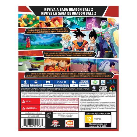 Dragon Ball Z Kakarot - Ps4 - Namco Bandai - Jogos de Ação - Magazine Luiza