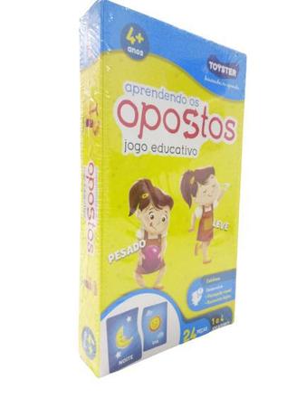 Jogo Educativo - Aprendendo os Opostos - Toyster