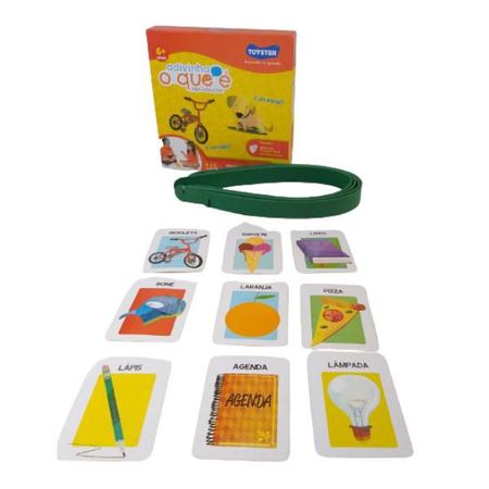 Adivinha O Que É Jogo Educativo 32 cartas Toyster 2833 - Pedagógica -  Papelaria, Livraria, Artesanato, Festa e Fantasia