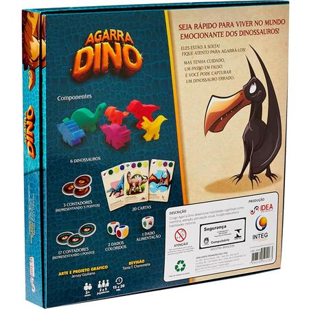 Caution Dinosaur Game, tabuleiro estratégia PP para crianças, Jogo  criativo família ao ar livre e interno, presente dinossauro perfeito para  presente