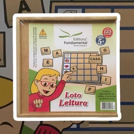 Jogo Educativo Alfabetização Loto Leitura Português - Fundamental - Jogos  Educativos - Magazine Luiza