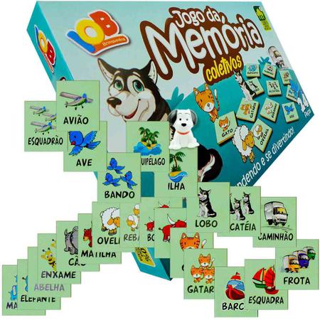 50 Jogos Educativos Iob- Memória- Dominó- Alfabeto- Bingo