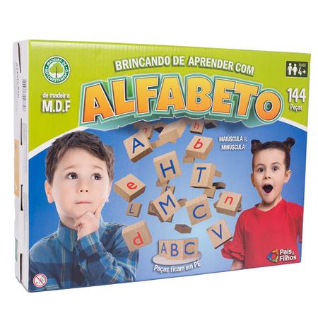 Jogo Educativo Tabuleiro Aprenda Alfabeto Brincando