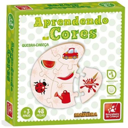 Quebra Cabeça Infantil Educativo Jogo das Cores 20 Pçs - TudodeFerramentas  - Levando Praticidade ao seu Dia a Dia