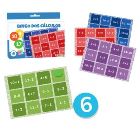 Atividade de Matemática - Bingo de Números de 1 á 50