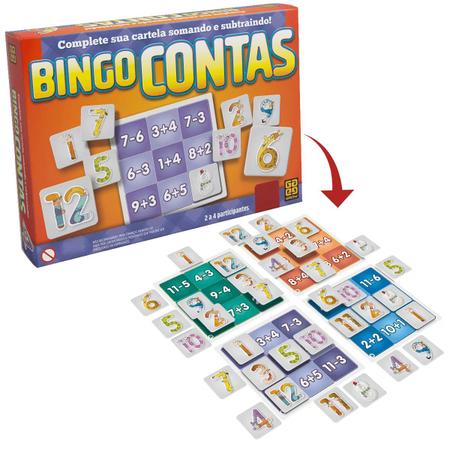 Jogo Bingo Contas - Loja Grow