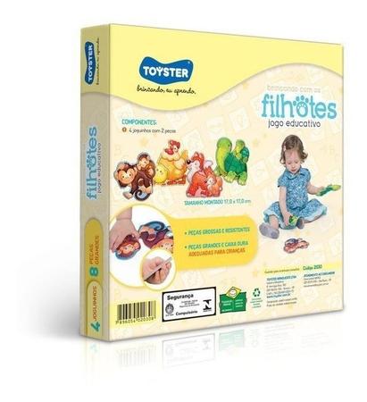 FREEGO Kids Brinquedos 3D Quebra-Cabeça Toddlers Jogos De Tabuleiro De  Correspondência Jigsaw Toys for Children , Pilar Dos Desenhos Animados  Early Educational Brain Christmas Gift