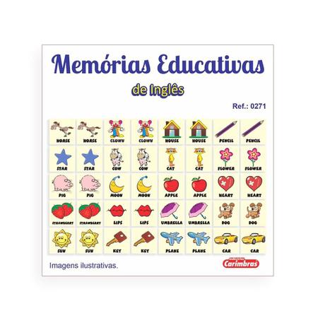 Jogo Educativo da Memória de Silabas Alfabetização Infantil - Bambinno -  Brinquedos Educativos e Materiais Pedagógicos