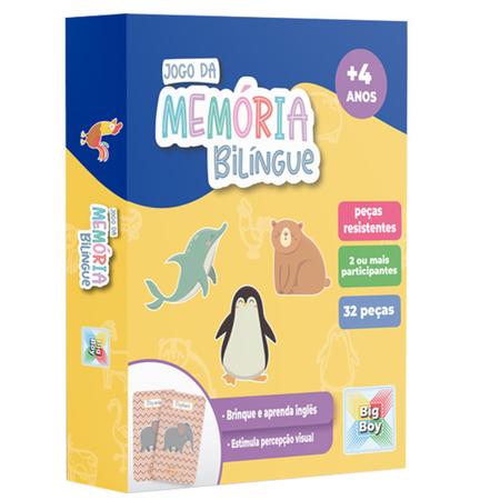 Jogo Da Memória Boa Com Animais Com Bichinhos Fofinhos. - Big Boys - Jogos  de Memória e Conhecimento - Magazine Luiza