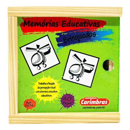 Jogo Educativo da Memória de Números e Quantidades Infantil - Carimbras -  Brinquedos Educativos - Magazine Luiza