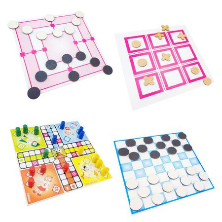 Jogo De Tabuleiro Infantil Ludo - Ri Happy