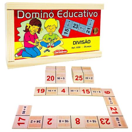 Jogo Infantil Educativo Matematica Divisão E Multiplicação - Pais e Filhos  - Jogos Educativos - Magazine Luiza