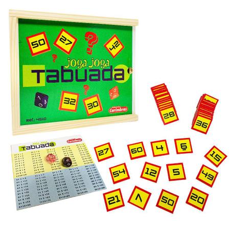 Jogo Educativo de Matemática e Pedagógico Joga Joga Tabuada - Carimbras - Jogos  Educativos - Magazine Luiza