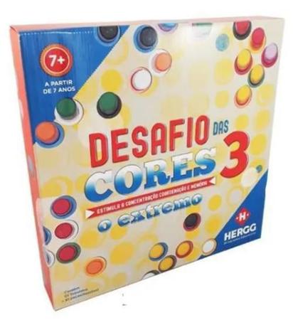 Jogos Educativos - Desafio Das Cores 52 Bastões