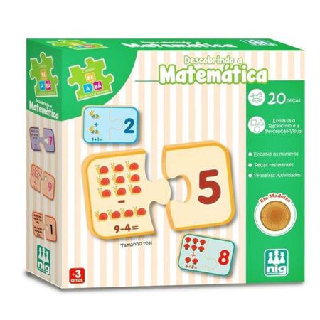 Jogo Educativo Descobrindo A Matemática Coleção Be A Bá - Nig