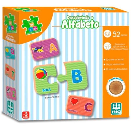 Imagem de Jogo Educativo Descobrindo O Alfabeto - NIG Brinquedos