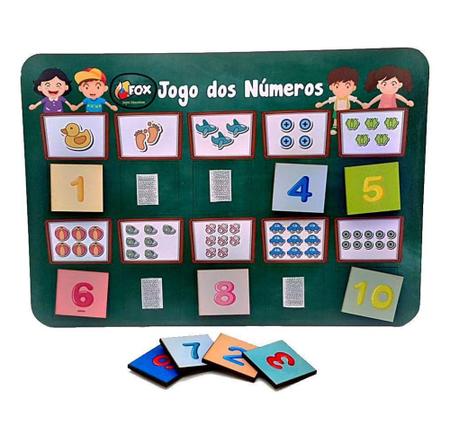 Imagem de Jogo educativo dos números - fox brinquedos