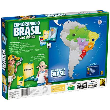 Jogo Viagem Pelo Mundo Grow, Jogo de Tabuleiro Grow Usado 93743391