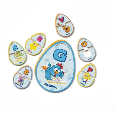 Jogo Galinha Pintadinha Educativo Infantil Criativo 3 Pcs