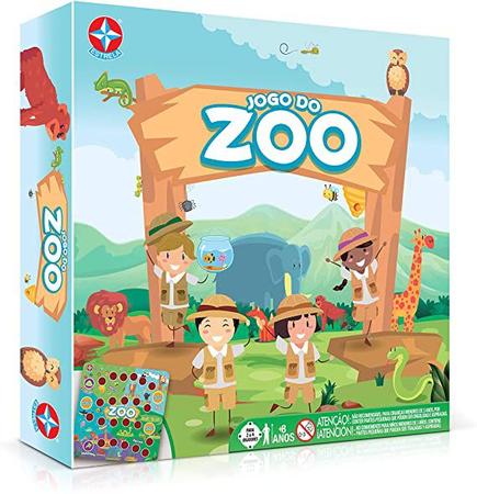 Jogo Educativo Infantil Jogo Do Zoo Para Crianças - Estrela