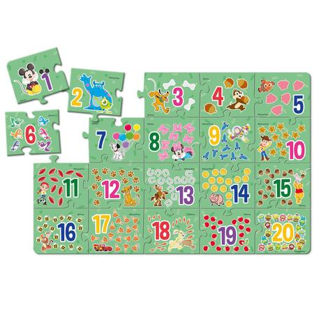 Jogo Educativo Infantil - Montando os Números - Disney - Toyster