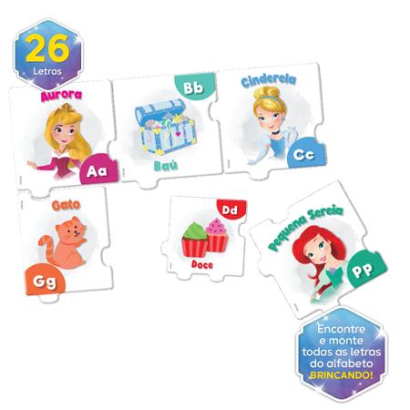 Jogo Das Letras Educativo Princesa Disney 26 Letras TemÁtico - Mimo - Jogos  Educativos - Magazine Luiza