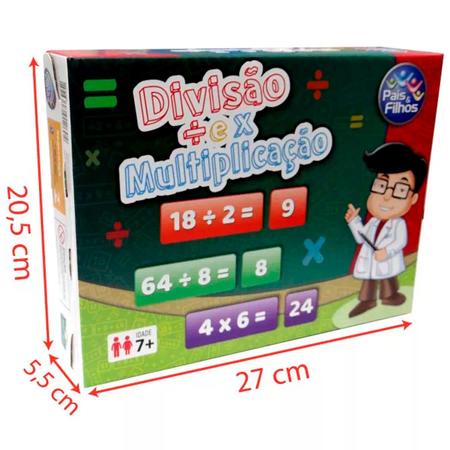 Jogo Educativo Matemática Aprendendo Divisão e Multiplicação