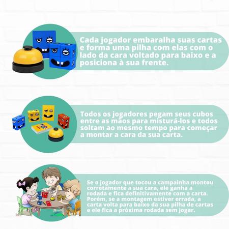 Jogo Monta Cara Paki Toys - Outros Jogos - Magazine Luiza