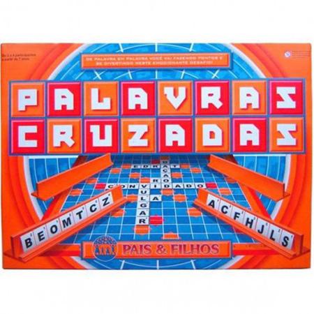 Jogo Palavra Cruzada - Castelarte - Brinquedos Educativos, Pedagógicos e  Terapêuticos