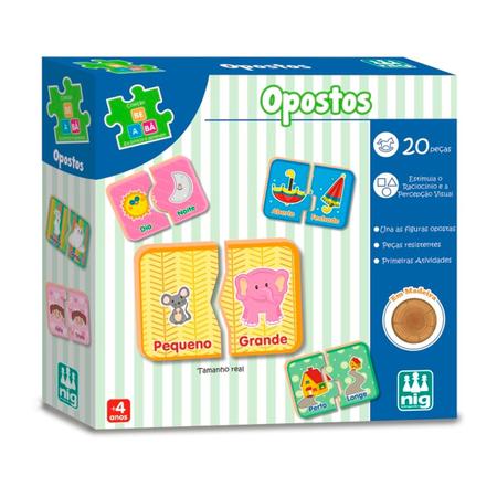 Jogo Educativo Aprendendo Opostos - Toyster - Broker Corporativo