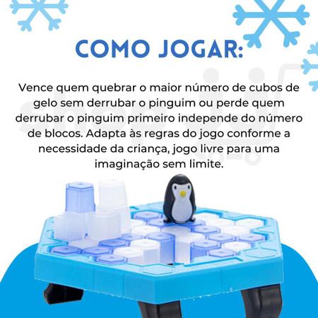 Jogo Educativo Quebra Gelo Do Pinguim Para Crianças - Zein Importadora - Jogos  Educativos - Magazine Luiza