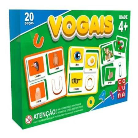 Jogos Educativos 4 Anos Forma Palavras + Vogais + Bichos e Cores + Numeros  - Pais e Filhos - Jogos Educativos - Magazine Luiza