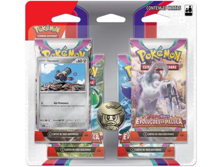 Box Booster Cartas Jogo Evoluções Paldea Pokémon tcg copag