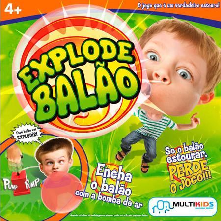 Jogo Explode Balão - Multikids - Multilaser - Outros Jogos - Magazine Luiza